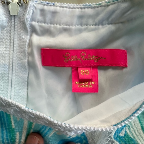 Lilly Pulitzer Jackelin Romper Bali Blue Sea To Sea - Picture 4 of 4